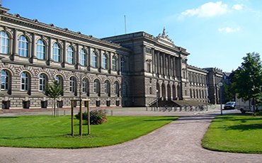 photo of the Palais Universitaire of Strasbourg