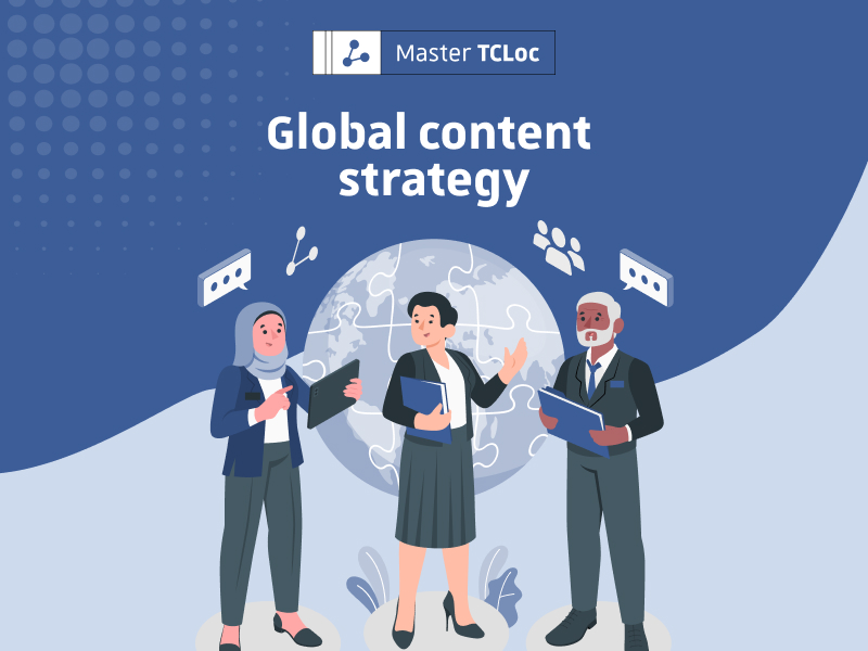 People from different cultures talking their mother tongues in front of an image of Earth