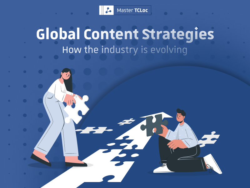 People building the new way for content strategy with puzzle pieces, a metaphor for the evolution of the field